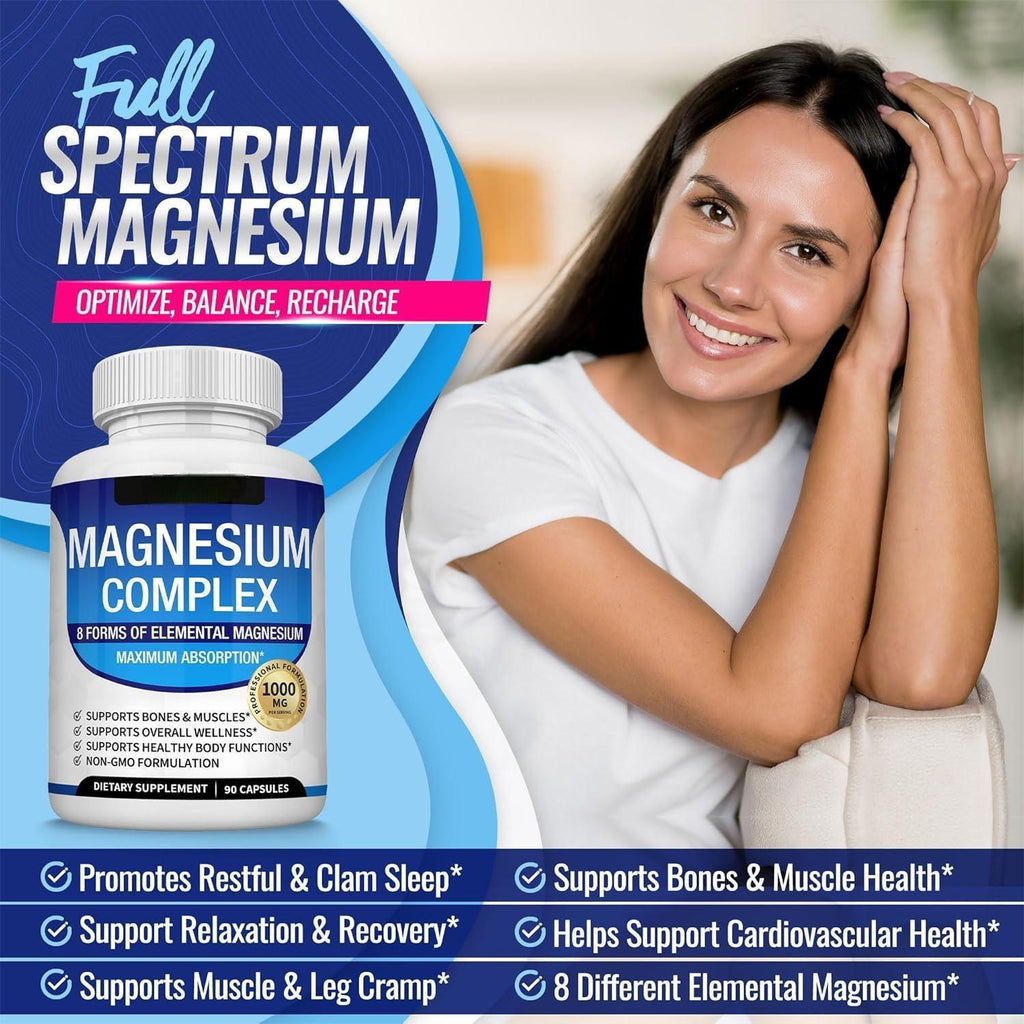 Triple Magnesium Complex — Sleep, Calm & Energy
